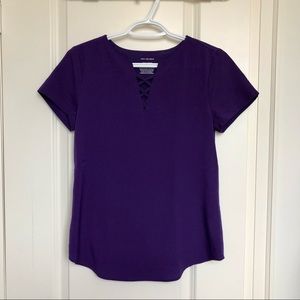 Van Heusen Purple Blouse